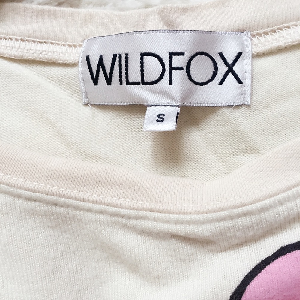 NWT Authentic Wildfox Lip Stick Sweatshirt​ - Picture 4 of 8